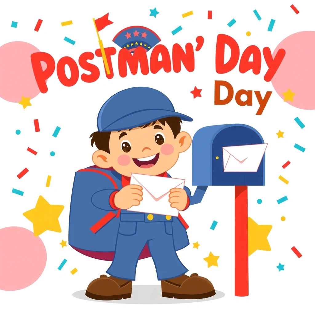 Plakat "Dzień Listonosza" - Materiały - Dzień Listonosza